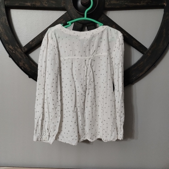 Girls Blouse with Polka Dots - Picture 4 of 4